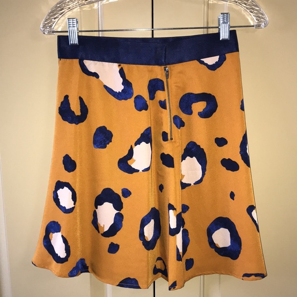 Phillip Lim Leopard Skirt in Burnt Orange - Picture 6 of 8